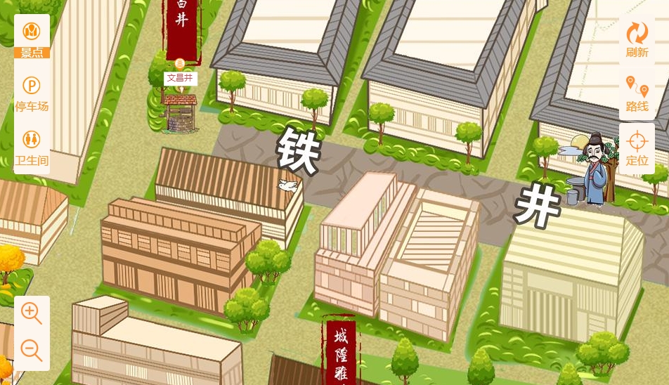 城口智慧景区：手绘地图与语音导览的完美融合